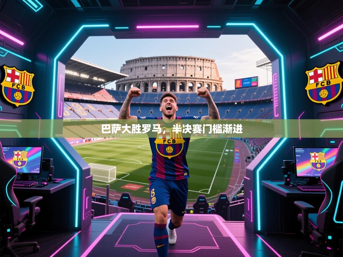 巴萨大胜罗马，半决赛门槛渐进  第2张